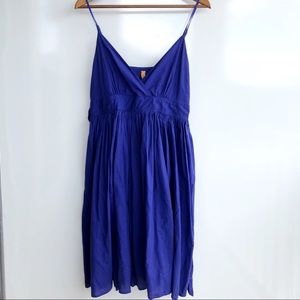 Maeve Dress Size 12, Sleeveless Midi Royal Blue